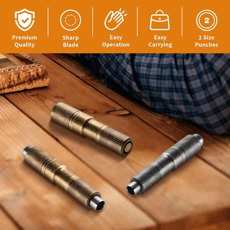 hancigar فتاحة سجائر محمولة بتصميم قديم مزخرفة بحجم مزدوج (بني) - Image 4